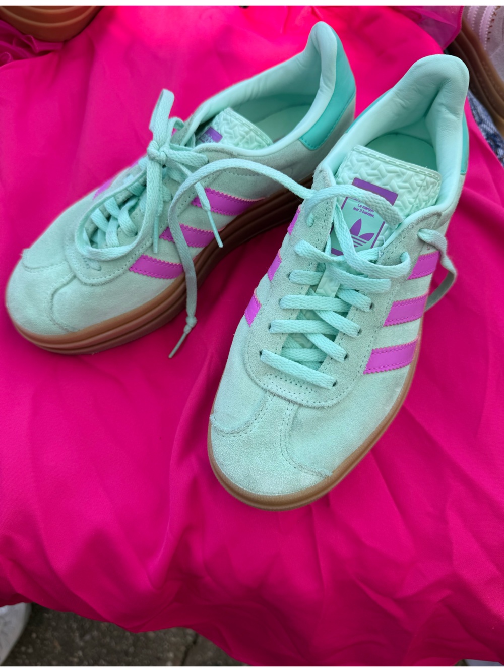 Adidas Gazelle Bold Platform Sneakers